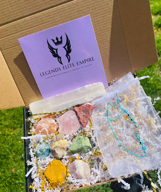 7 Chakras Crystal Box